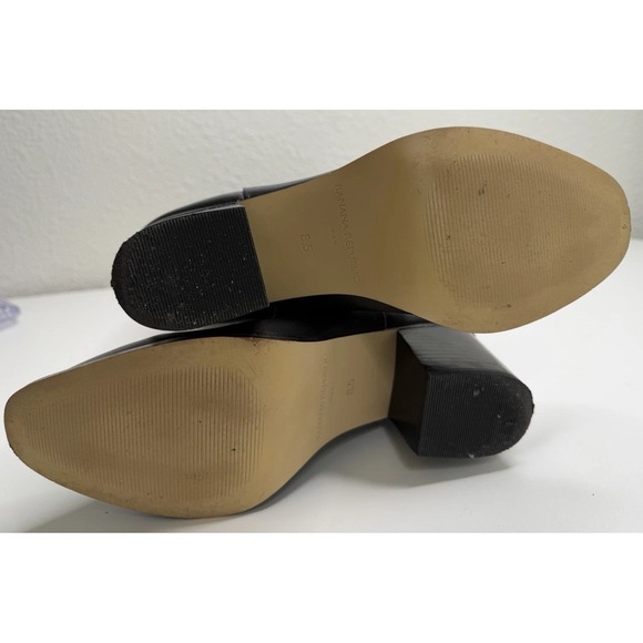 Banana Repubic Factory Women's Tall Shaft Leather Pull On Boots Size 8.5 - Picture 6 of 10